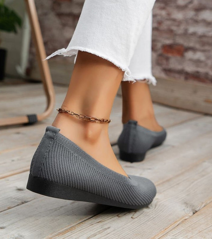 Alfia – Ultra Bequem Ballett Flach