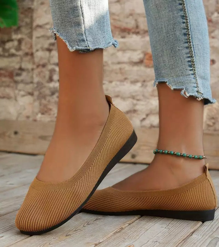 Alfia – Ultra Bequem Ballett Flach