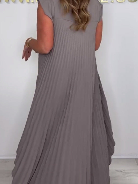 Blithe – Plissiertes Midi Oberteil Und Weit Geschnittene Hose