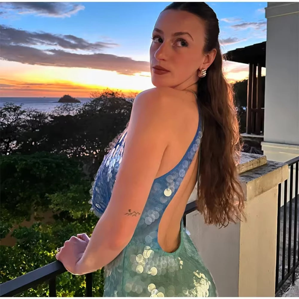 Baillie – Glitzerndes Pailletten Kleid