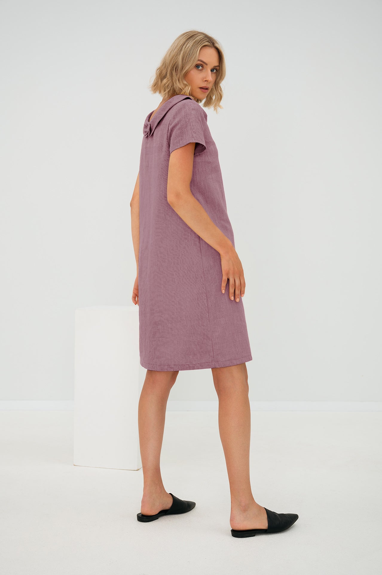 ANIKA - Schlichtes Leinenkleid