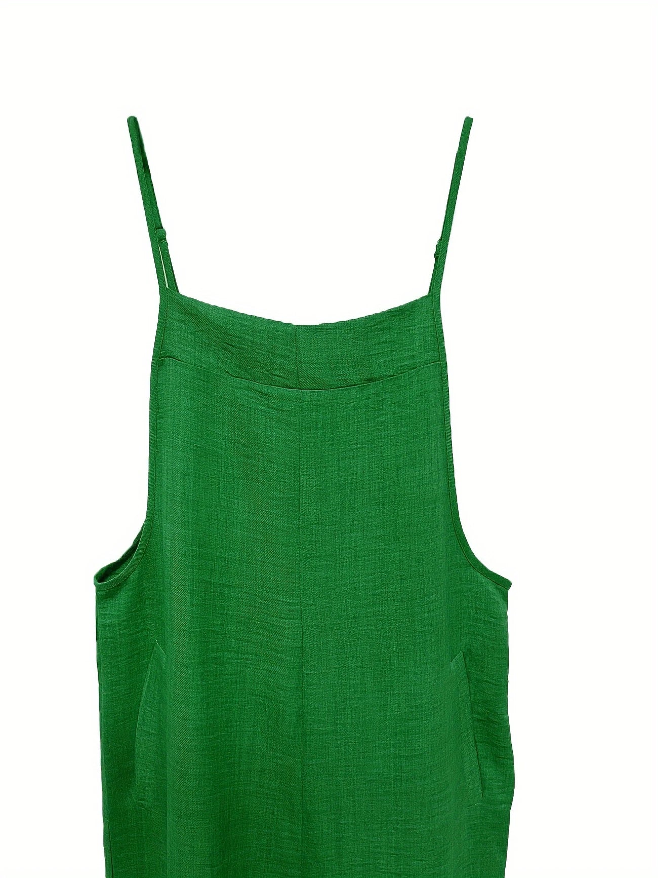 Annia – Lässige Latzhose Mit Weiten Beinen Und Taschen