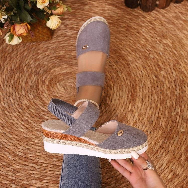 Andrea - Orthopädische Sandalen mit Plateau-Sohle