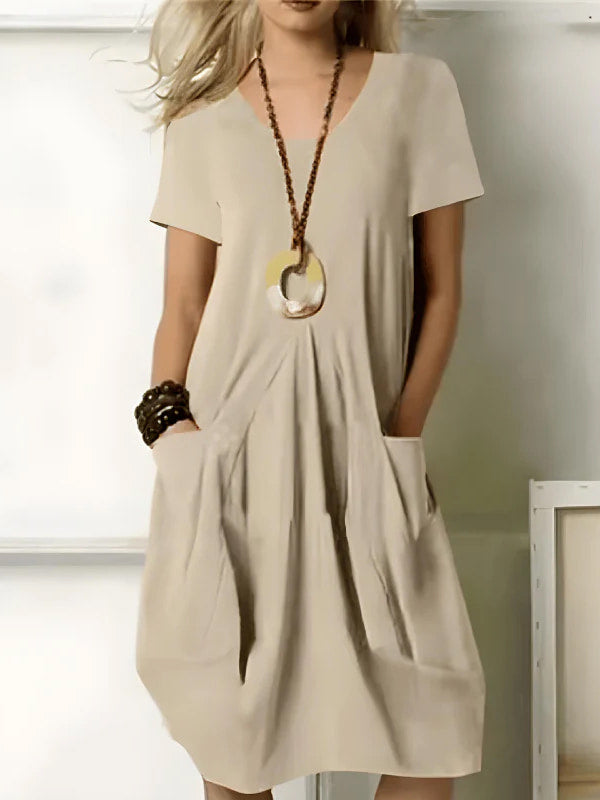 ELINE - Stylisches Kleid mit Bauchbedeckung