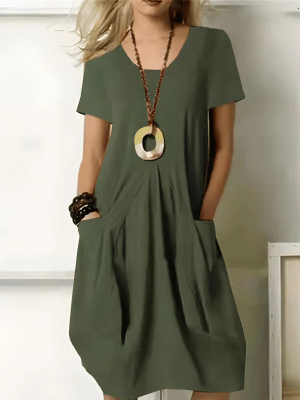 ELINE - Stylisches Kleid mit Bauchbedeckung