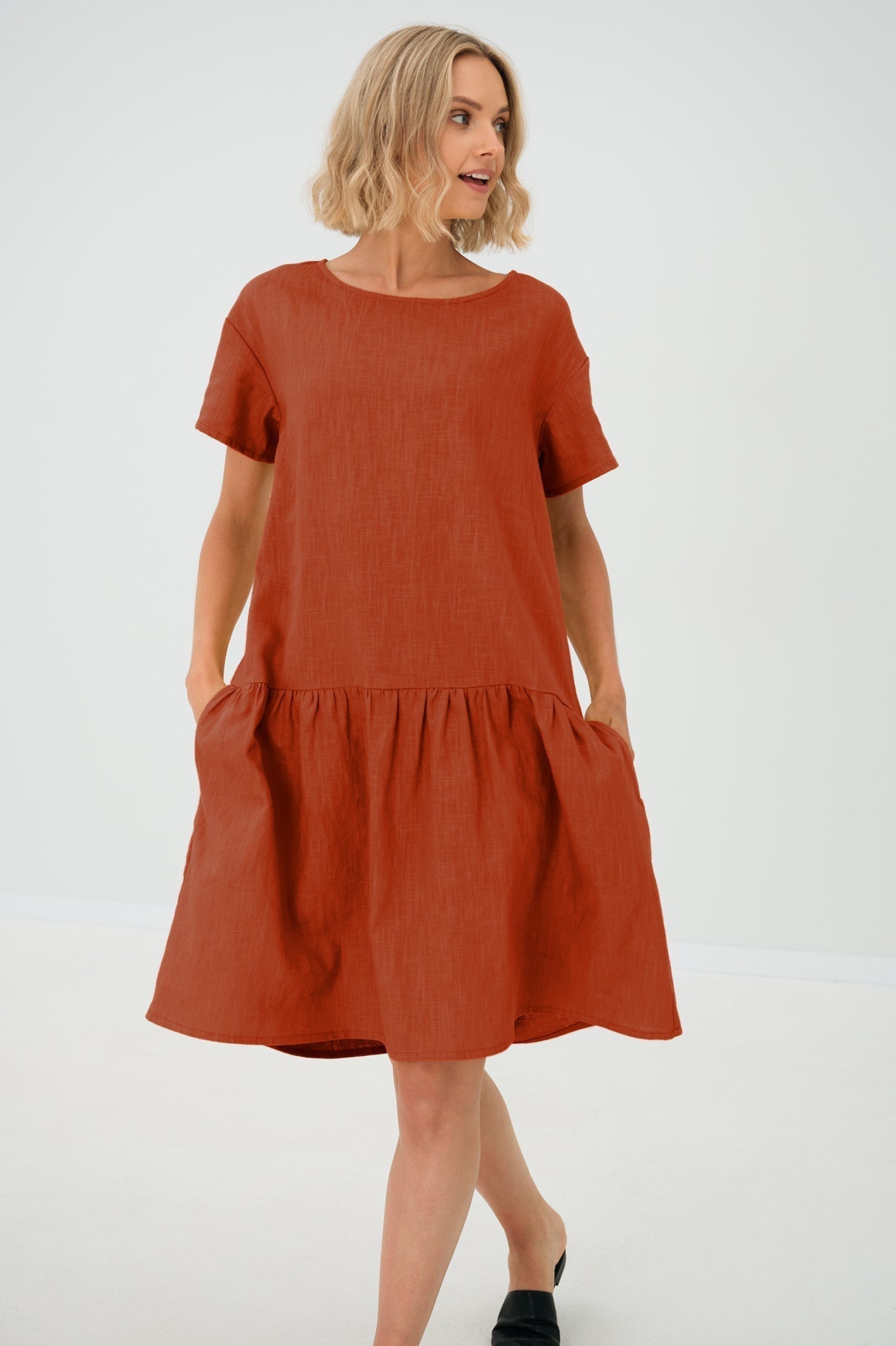 DAPHNE - Leinenkleid