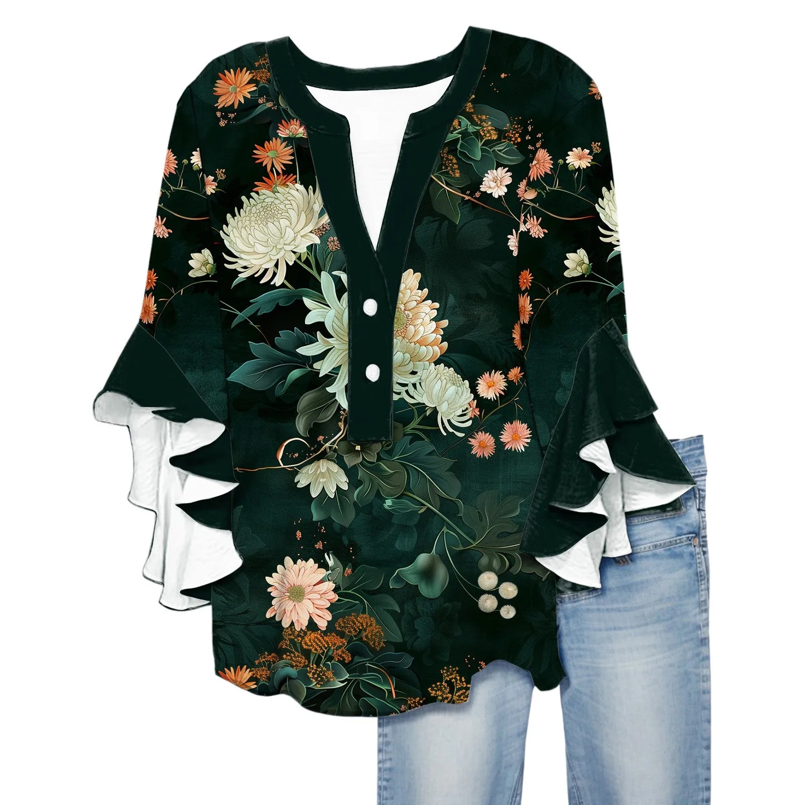 ALESSIA - Leichte Tagesbluse