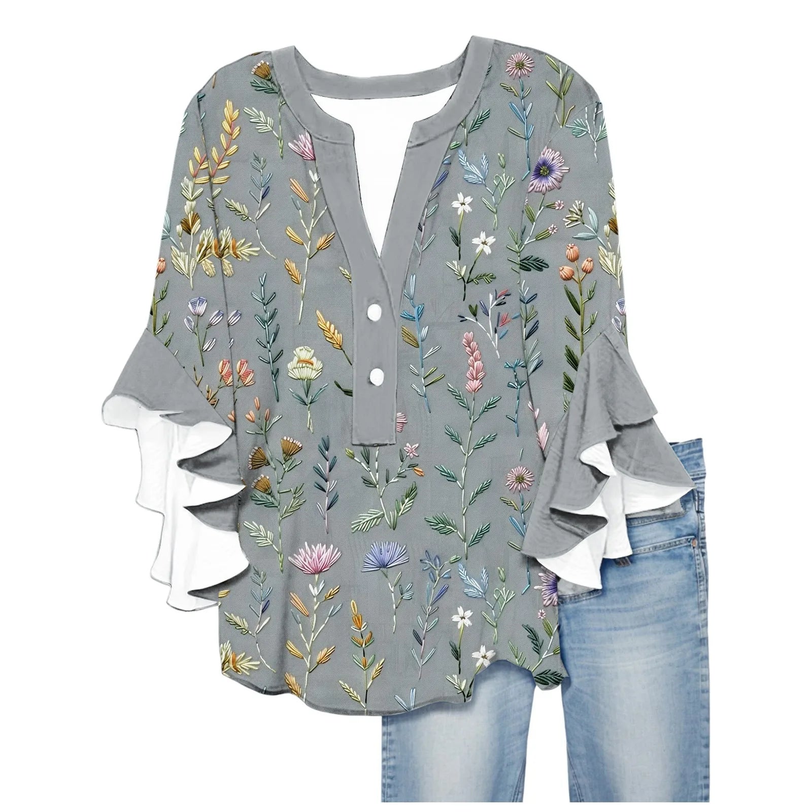 EVELINA - Leichte Tagesbluse