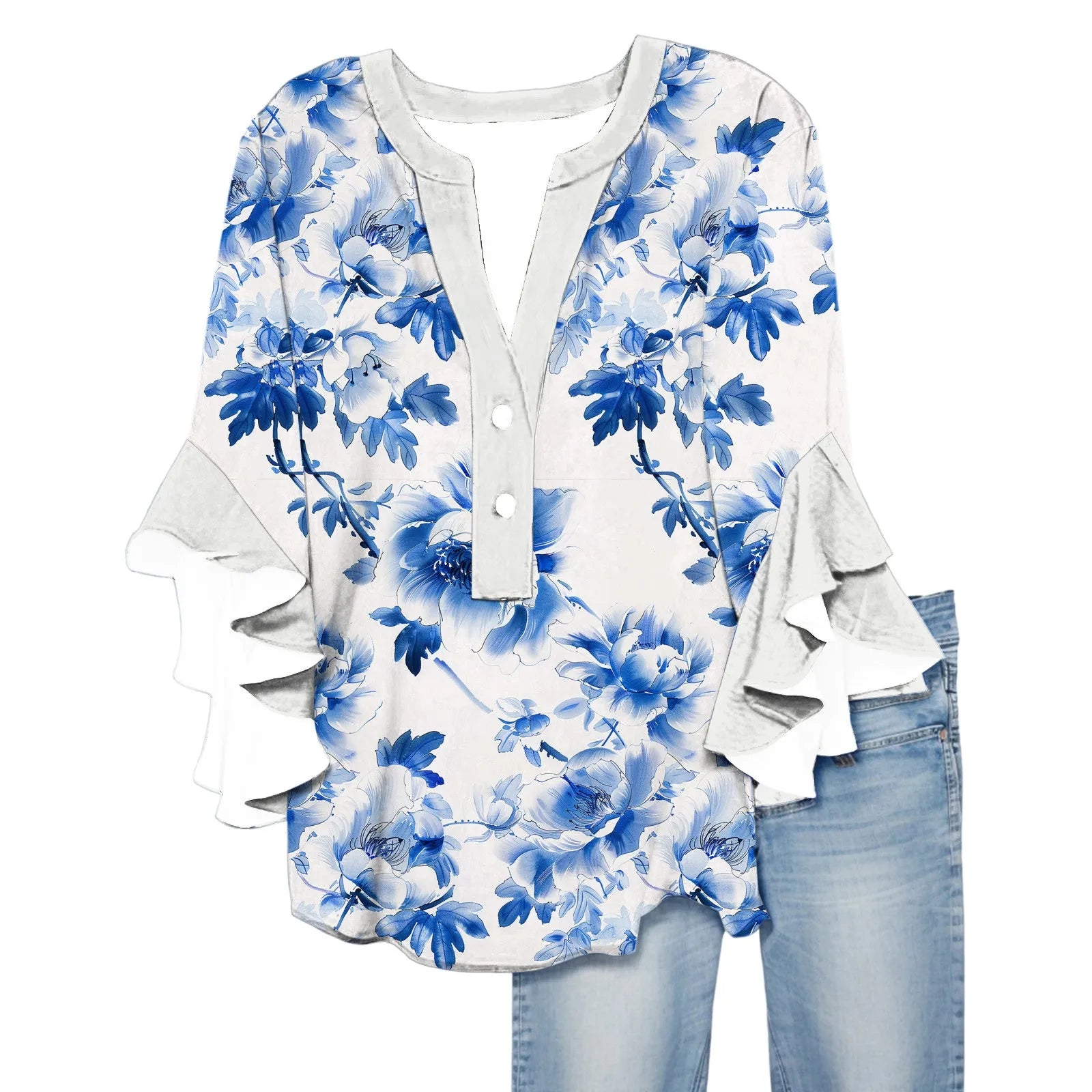 EVELINA - Leichte Tagesbluse