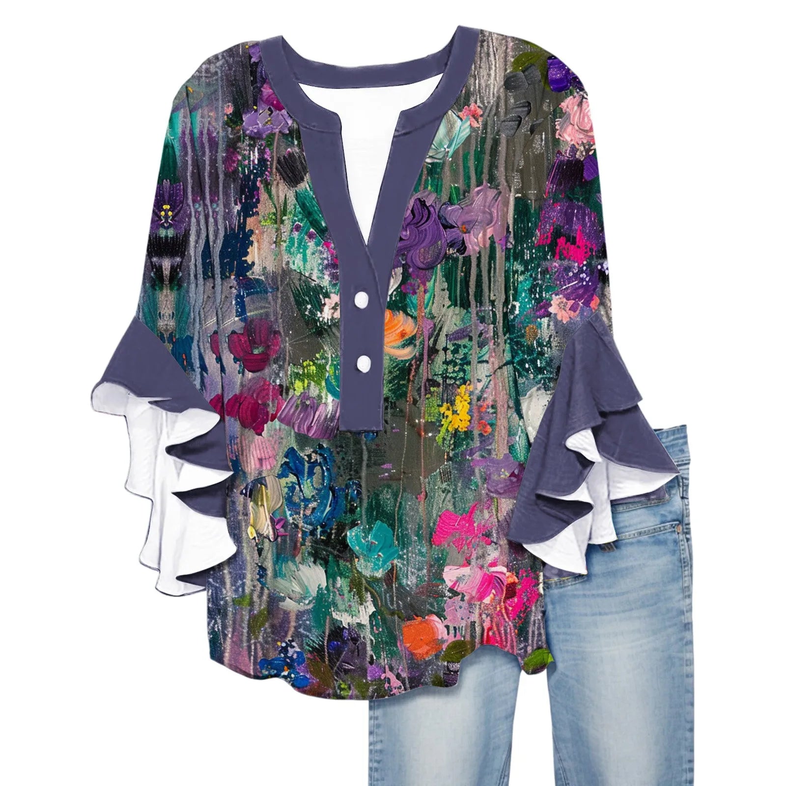 EVELINA - Leichte Tagesbluse