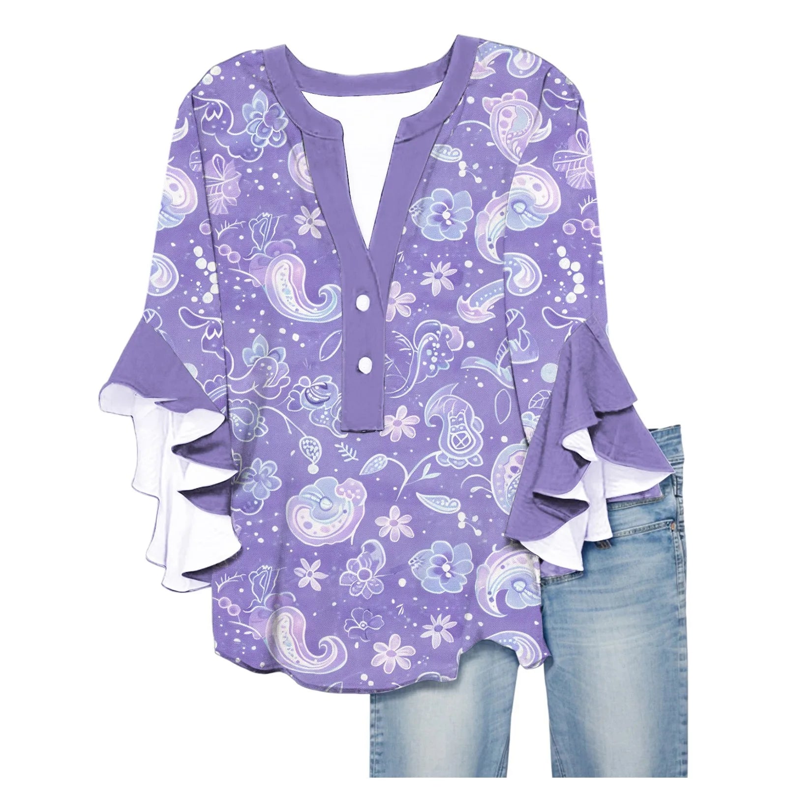 ALESSIA - Leichte Tagesbluse