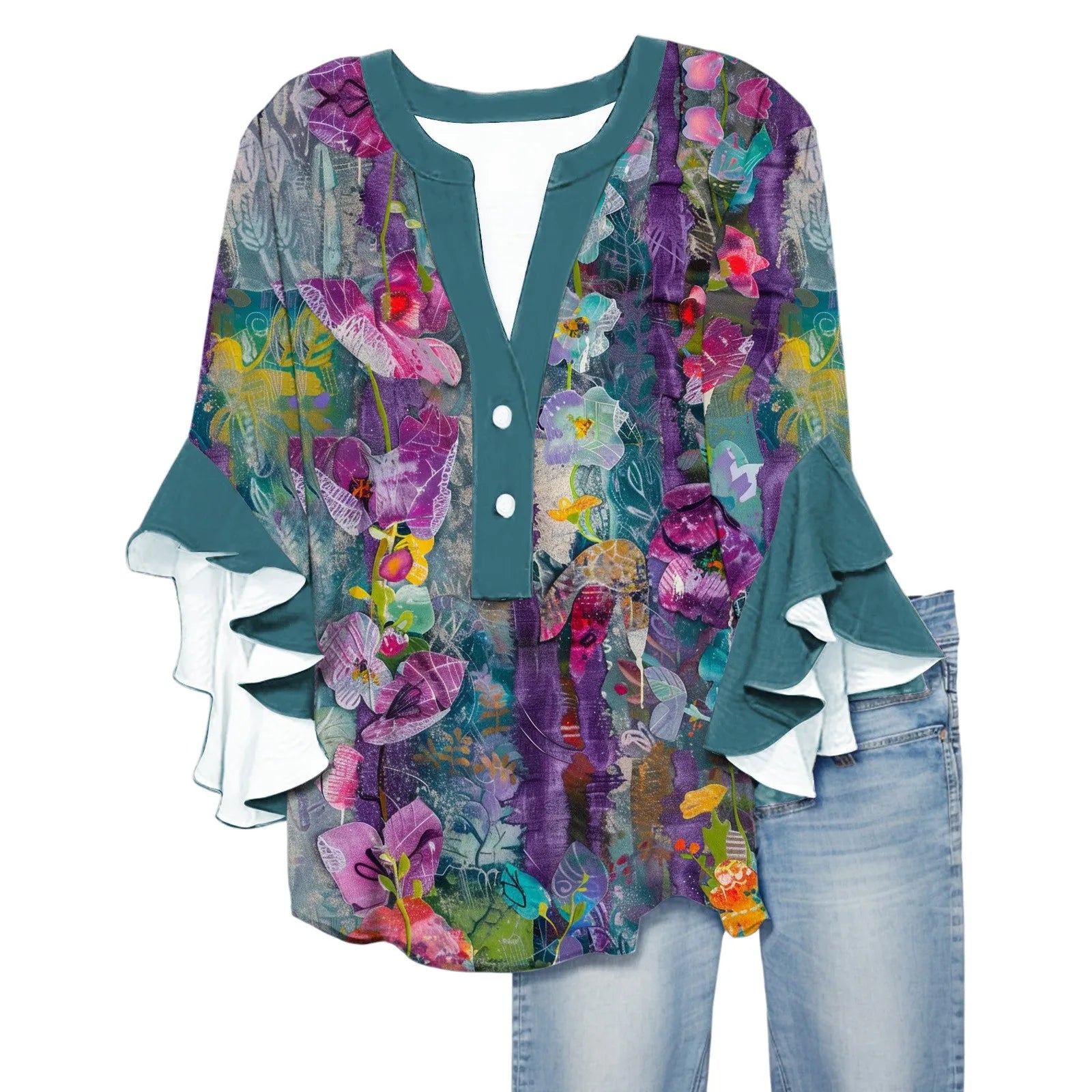 EVELINA - Leichte Tagesbluse