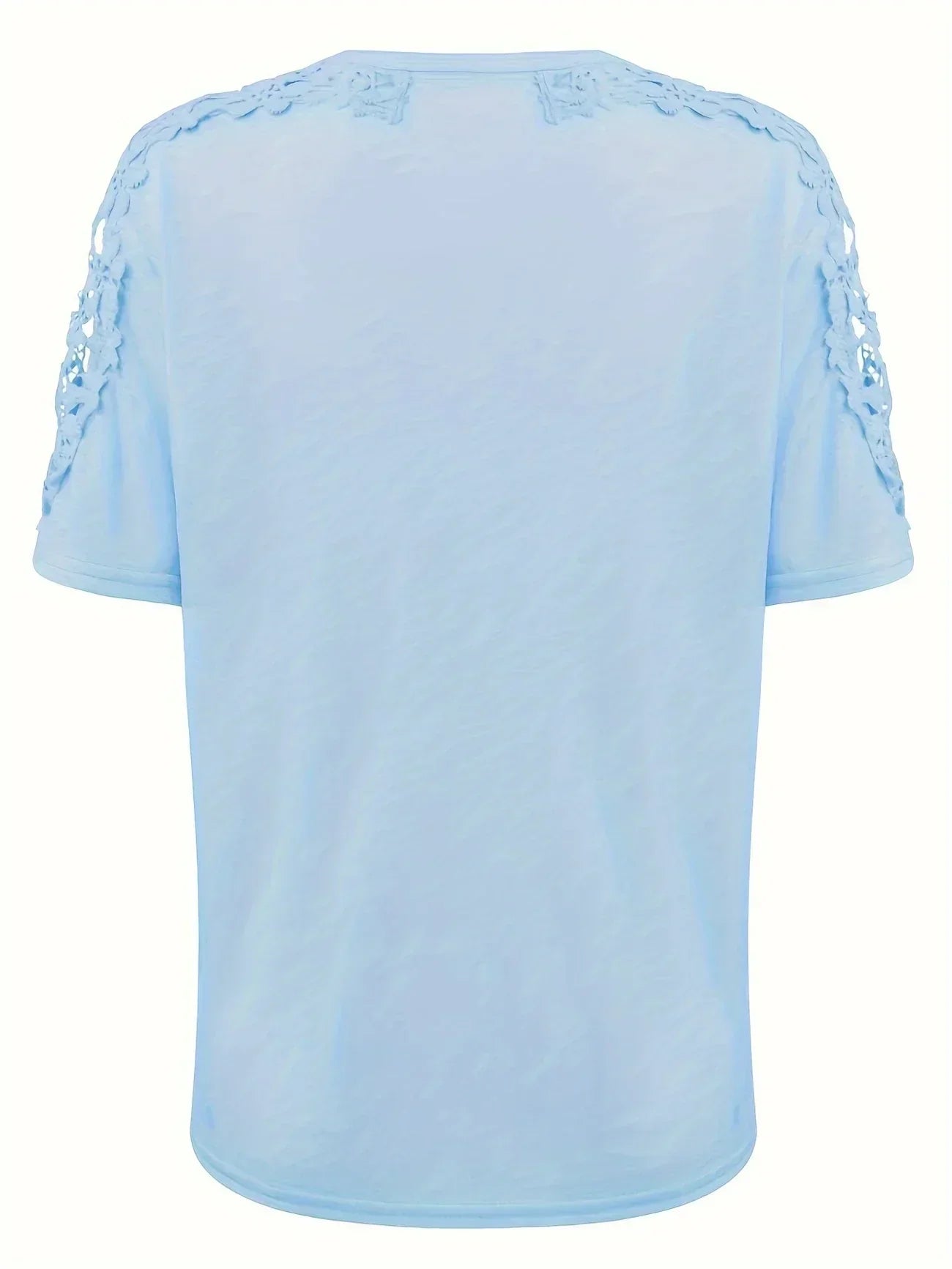 Ancuta – Elegantes Sommer Kurzarm T Hemd Mit Spitze