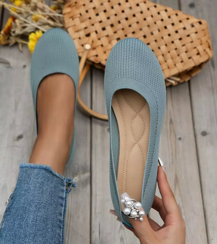 Alfia – Ultra Bequem Ballett Flach