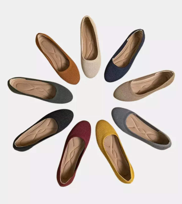 Alfia – Ultra Bequem Ballett Flach