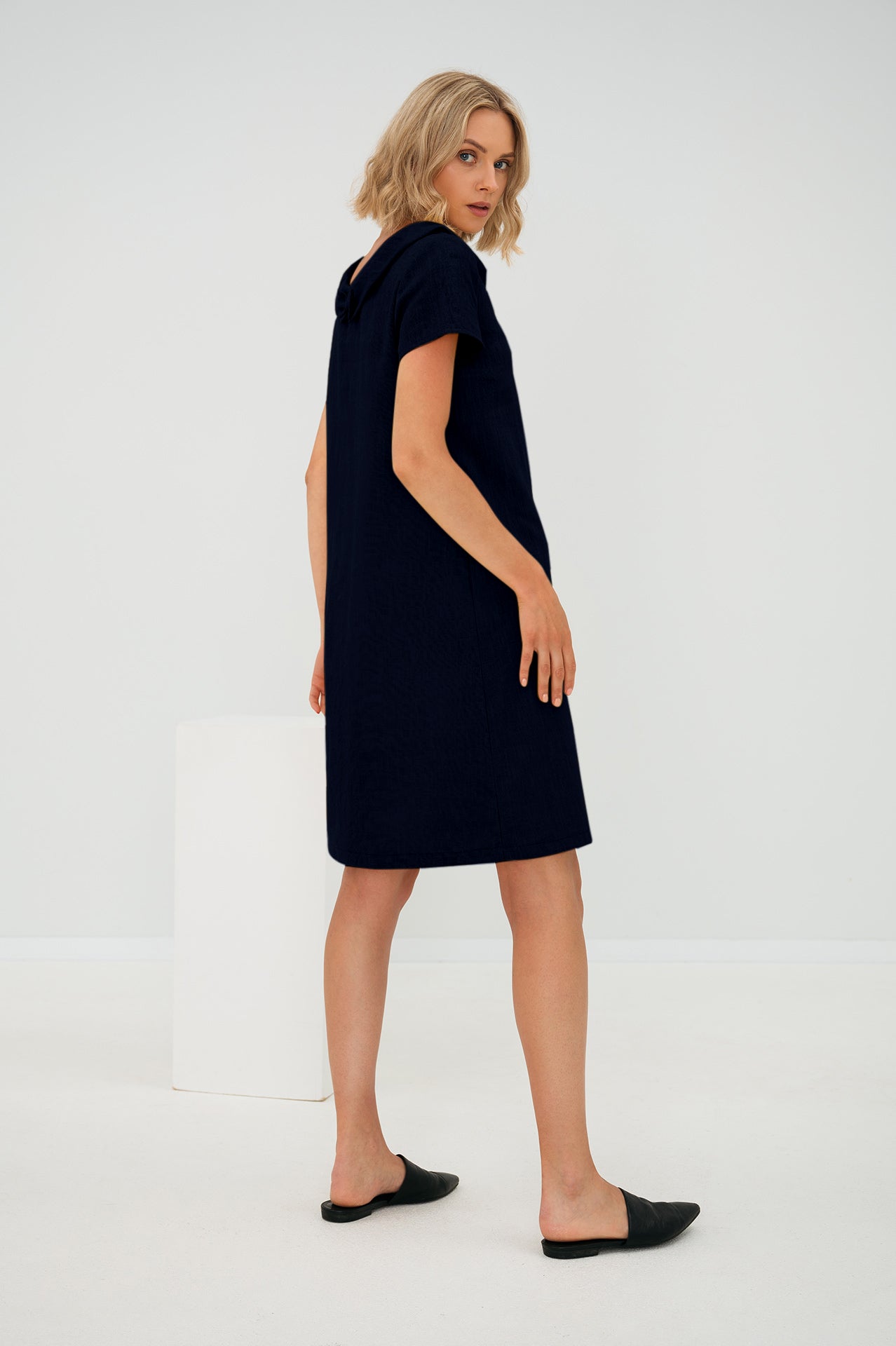 ANIKA - Schlichtes Leinenkleid