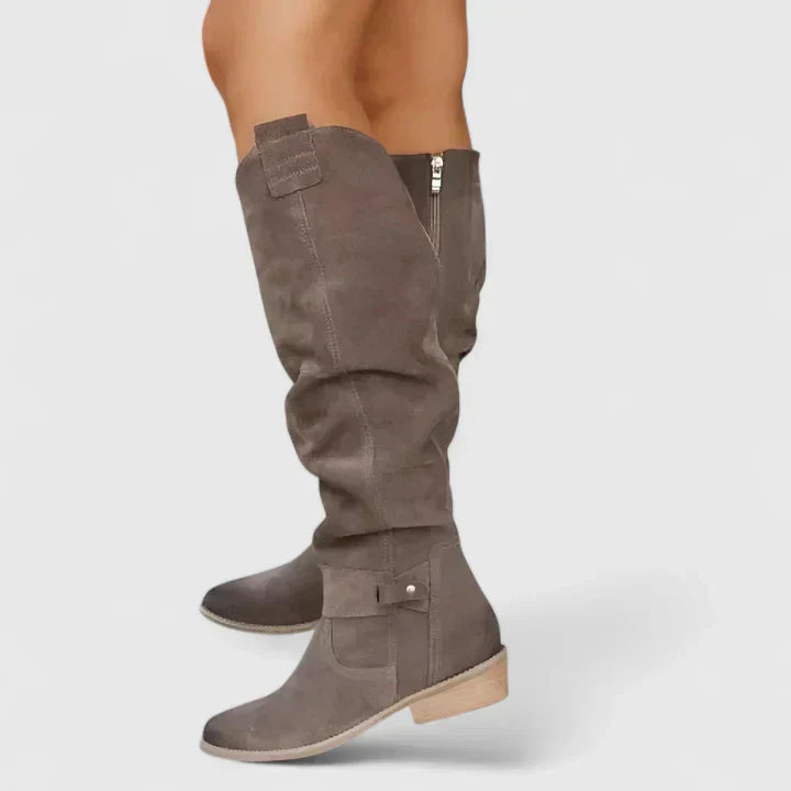 QUINN | Knielange Stiefel