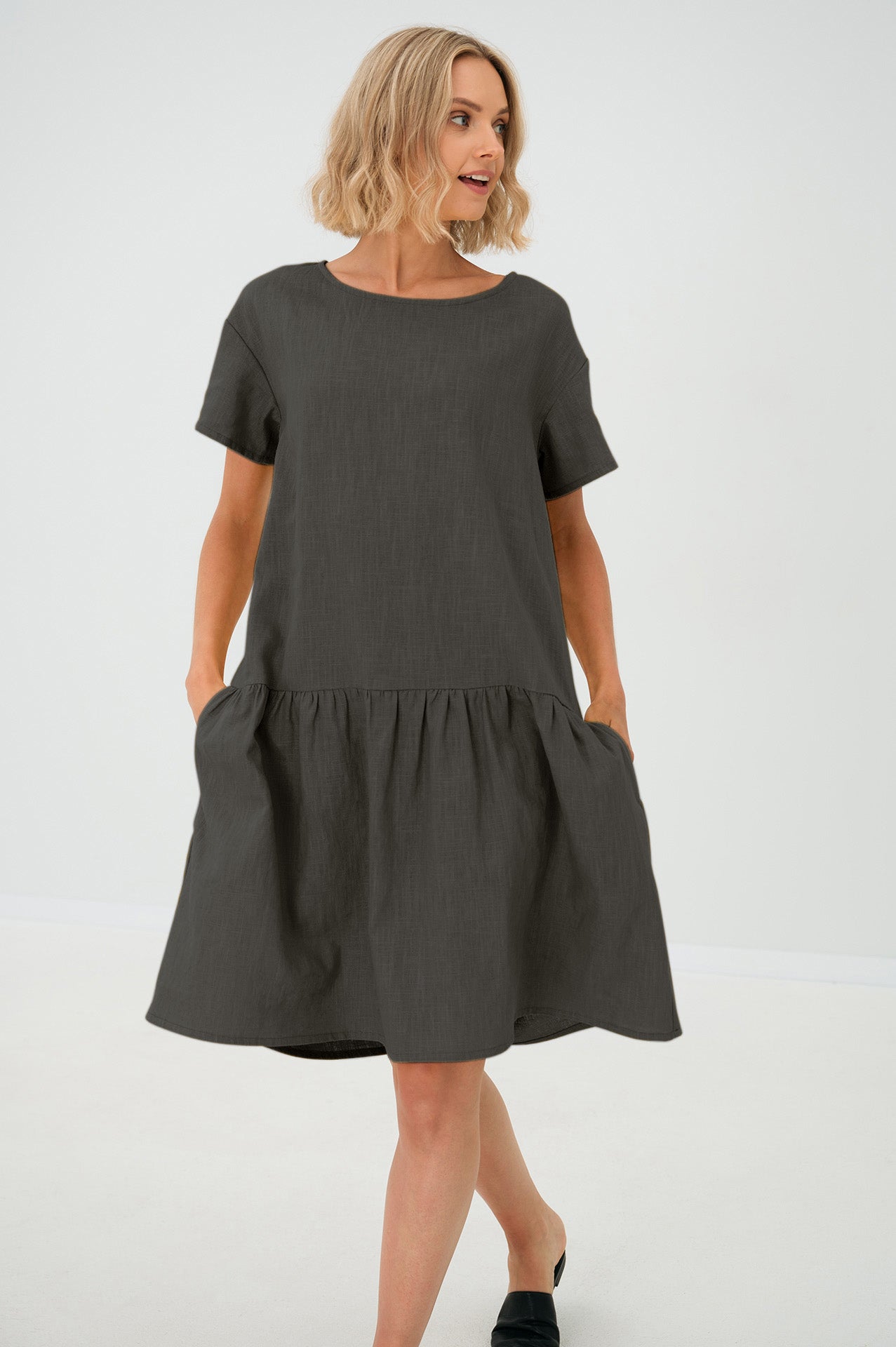 DAPHNE - Leinenkleid