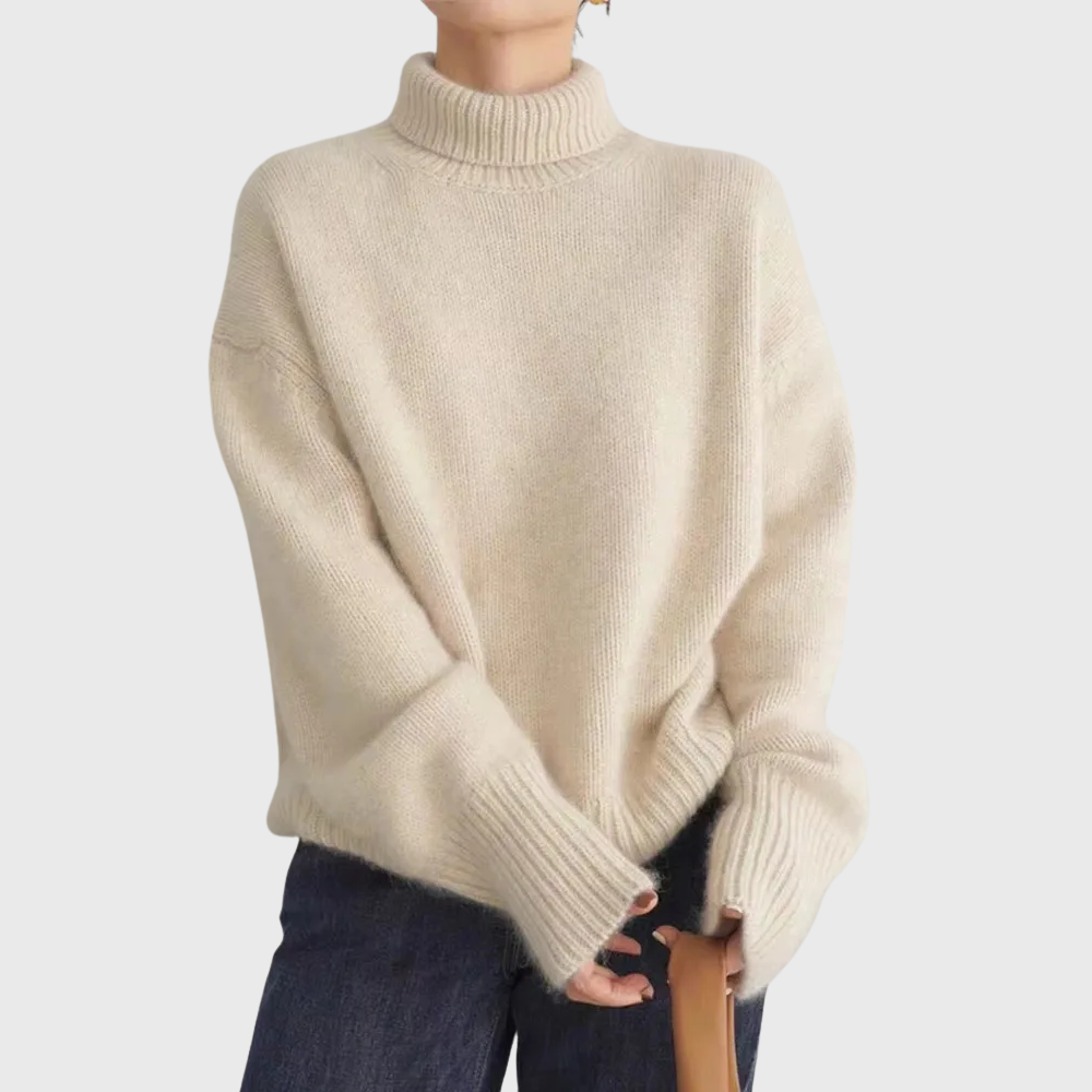 Isabella | Hoher Kragen Pullover