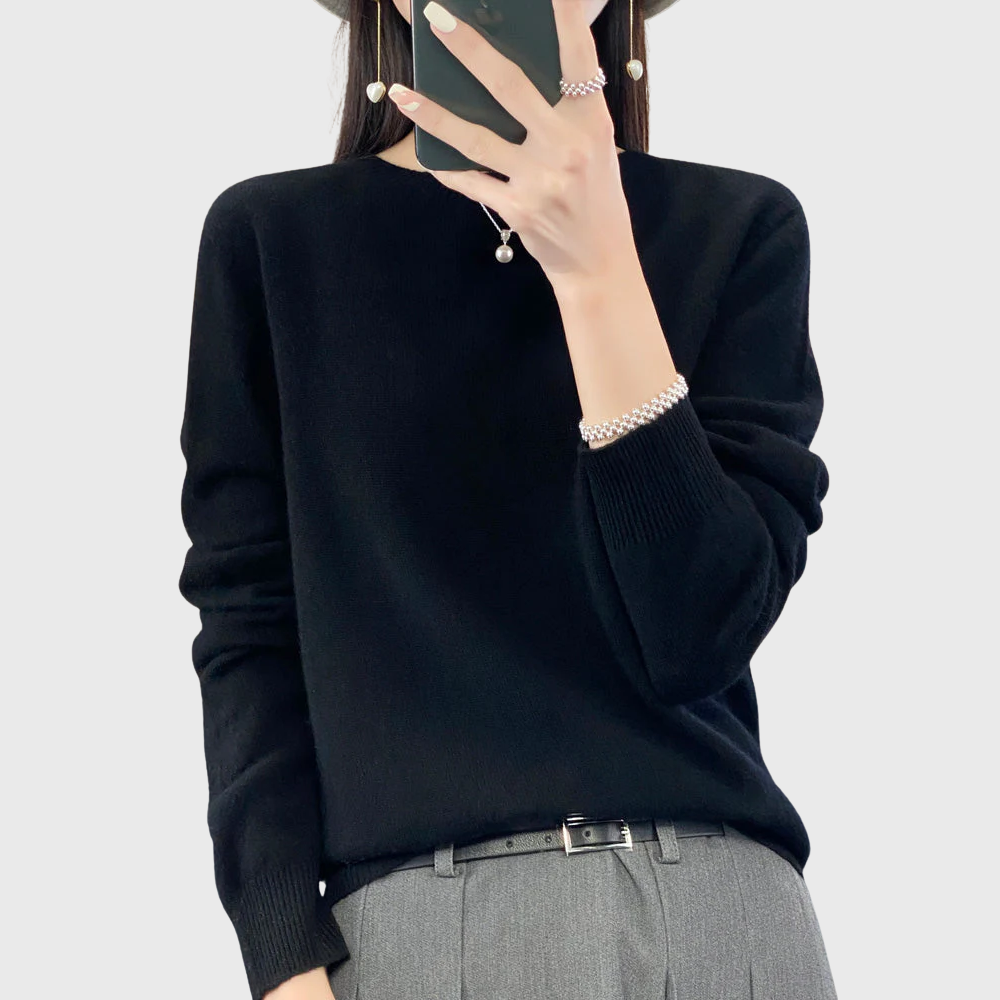 Anette | Warmer Pullover für kalte Tage