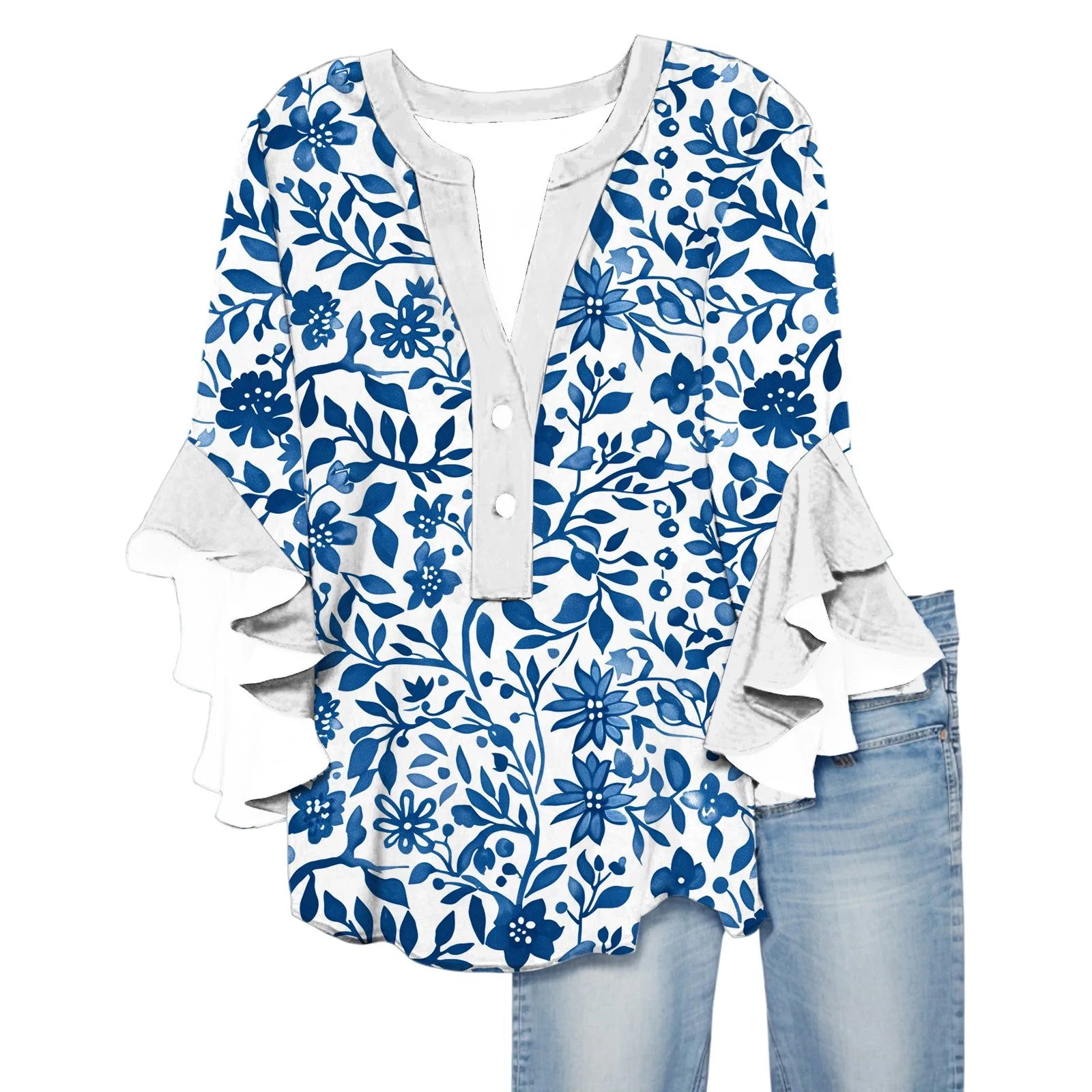 ALESSIA - Leichte Tagesbluse