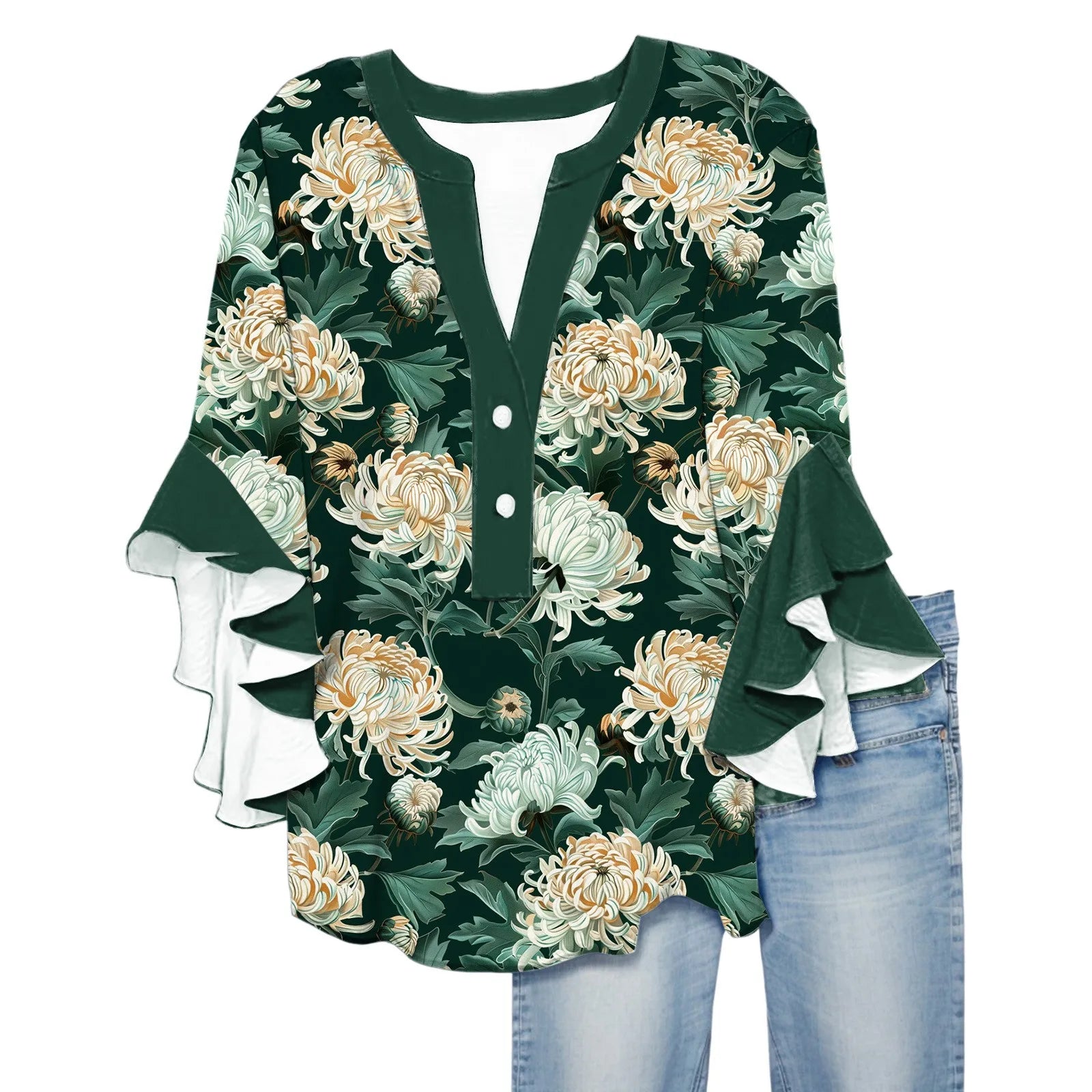 ALESSIA - Leichte Tagesbluse