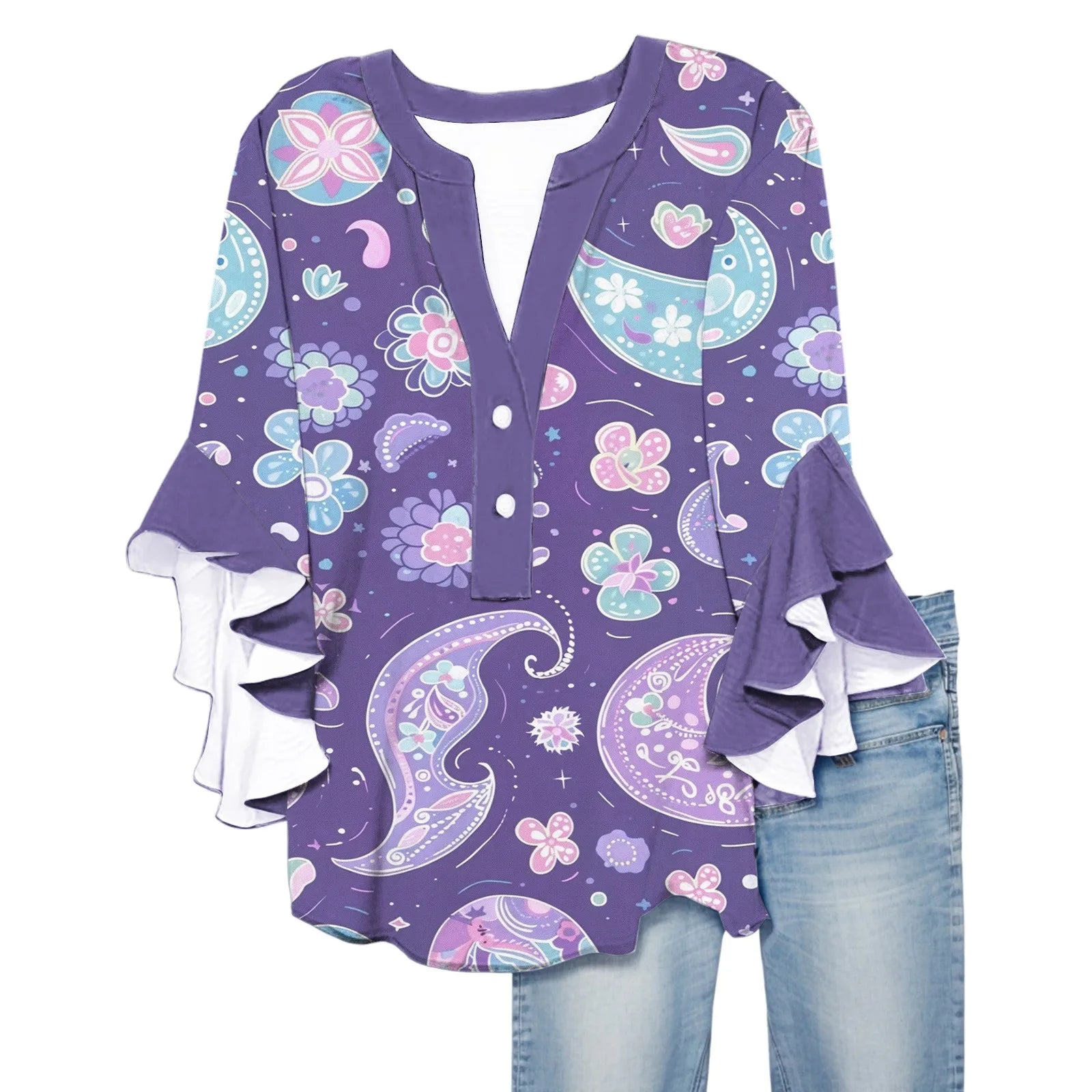 ALESSIA - Leichte Tagesbluse