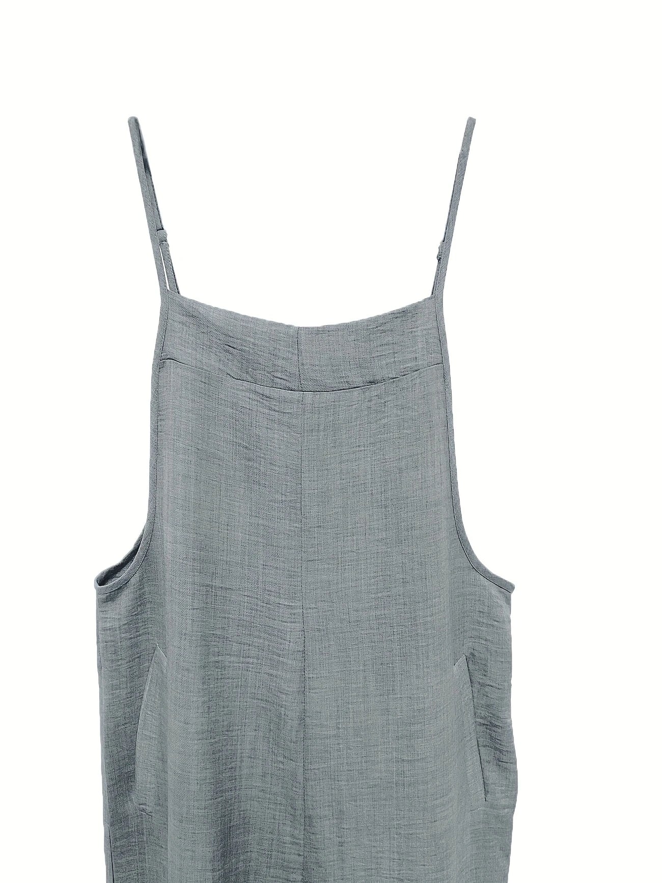 Annia – Lässige Latzhose Mit Weiten Beinen Und Taschen