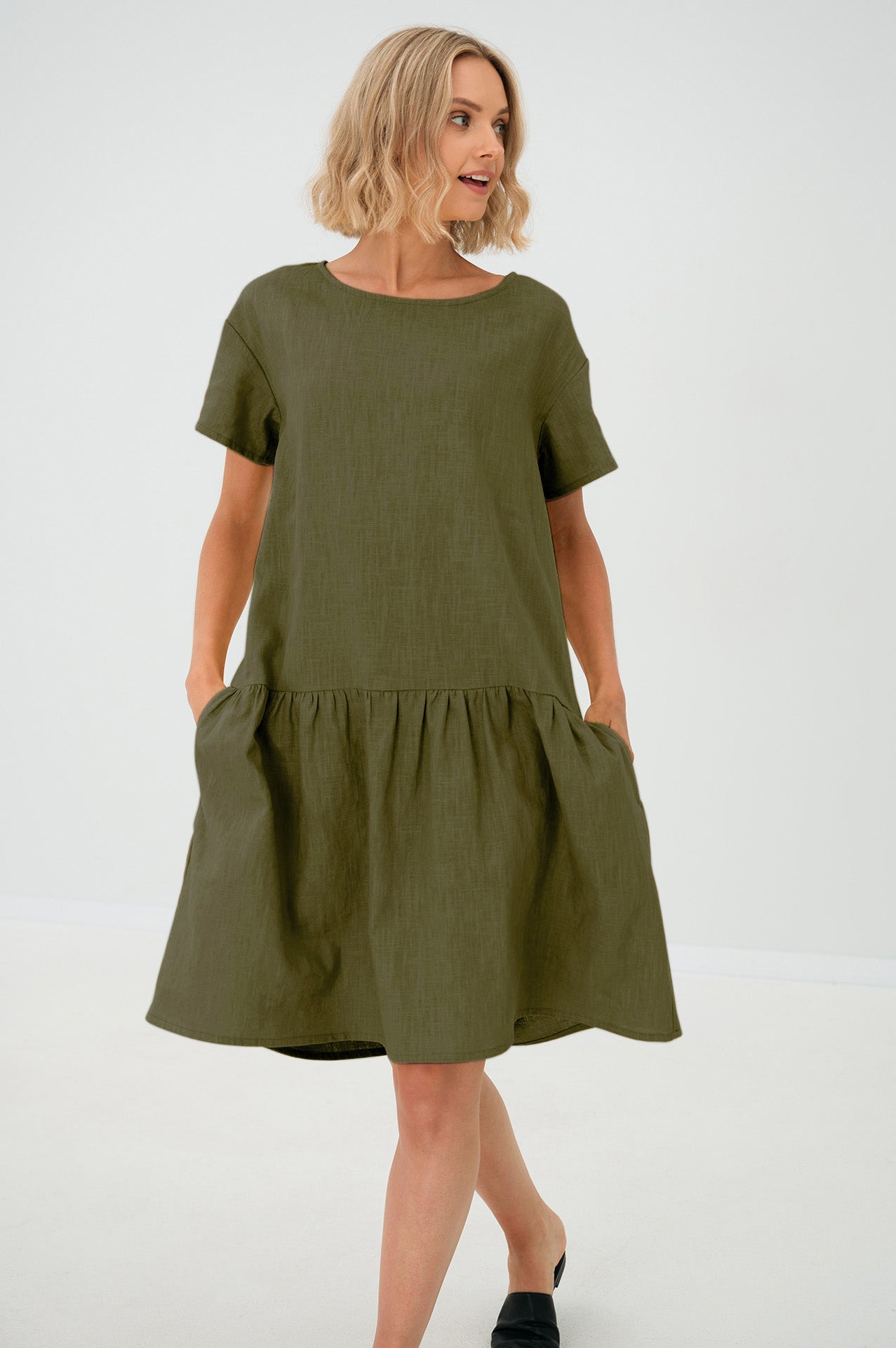 DAPHNE - Leinenkleid